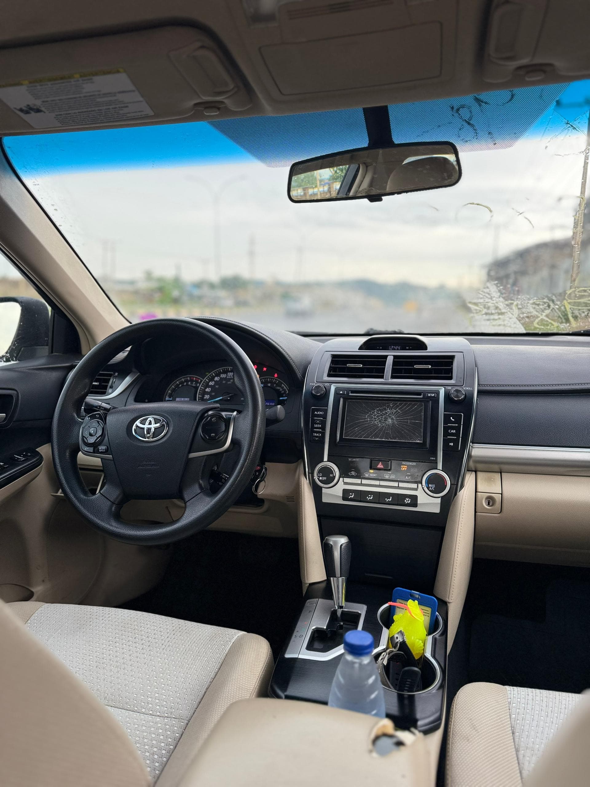 2012 Toyota Camry - Dashboard View