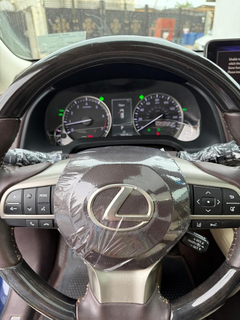 2016 Lexus Premium rx350 - Dashboard View
